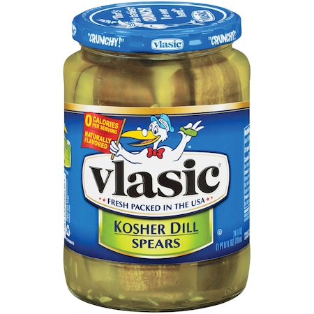 Vlasic Vlasic Kosher Dill Spears 24 Fl oz., PK6 5410000265